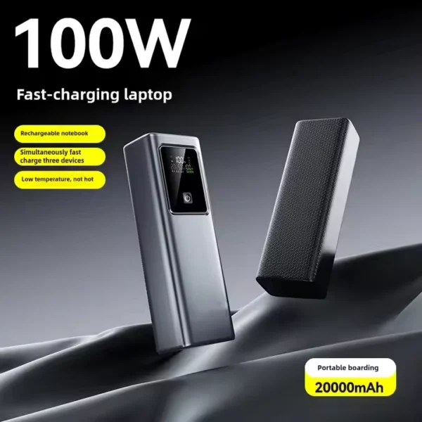 Power Banks 20000mAh 100W Fast Charging with Digital Display
