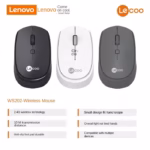 USB Wireless Mouse 4D Mini LED Backlit – 1200/1600 DPI, Ambidextrous